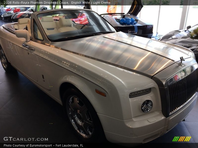 English White / Light Creme 2008 Rolls-Royce Phantom Drophead Coupe