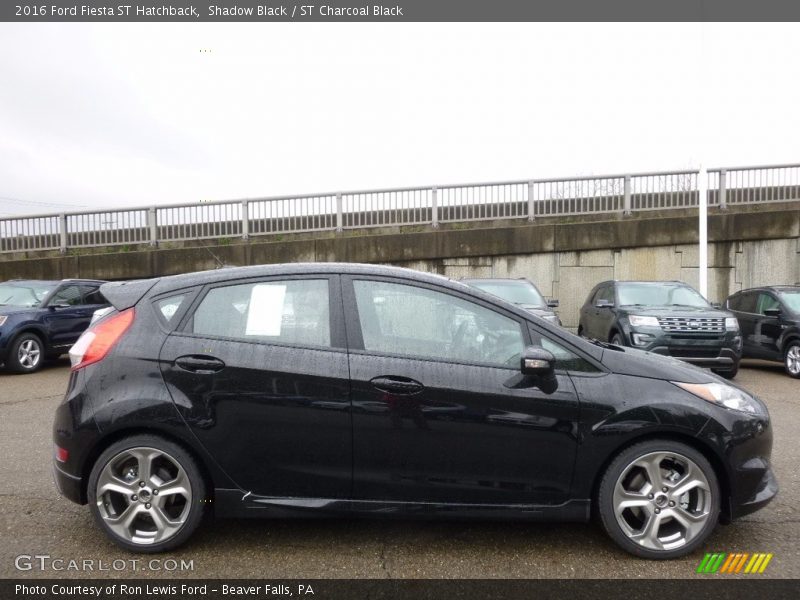 Shadow Black / ST Charcoal Black 2016 Ford Fiesta ST Hatchback