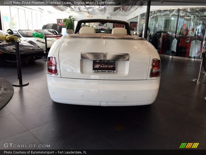 English White / Light Creme 2008 Rolls-Royce Phantom Drophead Coupe