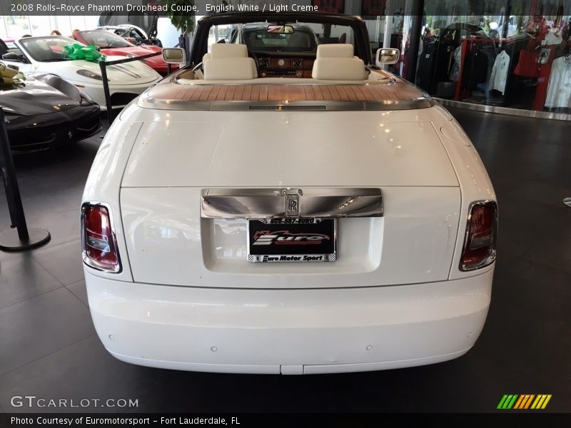 English White / Light Creme 2008 Rolls-Royce Phantom Drophead Coupe