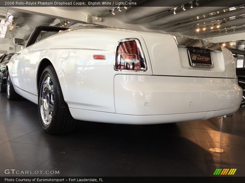 English White / Light Creme 2008 Rolls-Royce Phantom Drophead Coupe