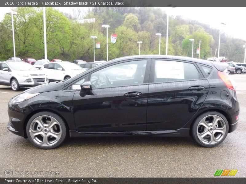 Shadow Black / ST Charcoal Black 2016 Ford Fiesta ST Hatchback