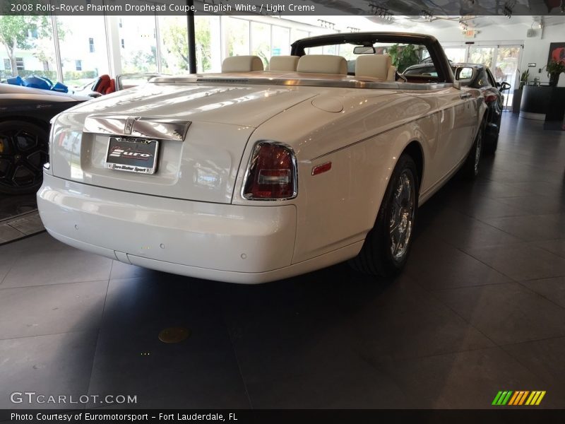 English White / Light Creme 2008 Rolls-Royce Phantom Drophead Coupe