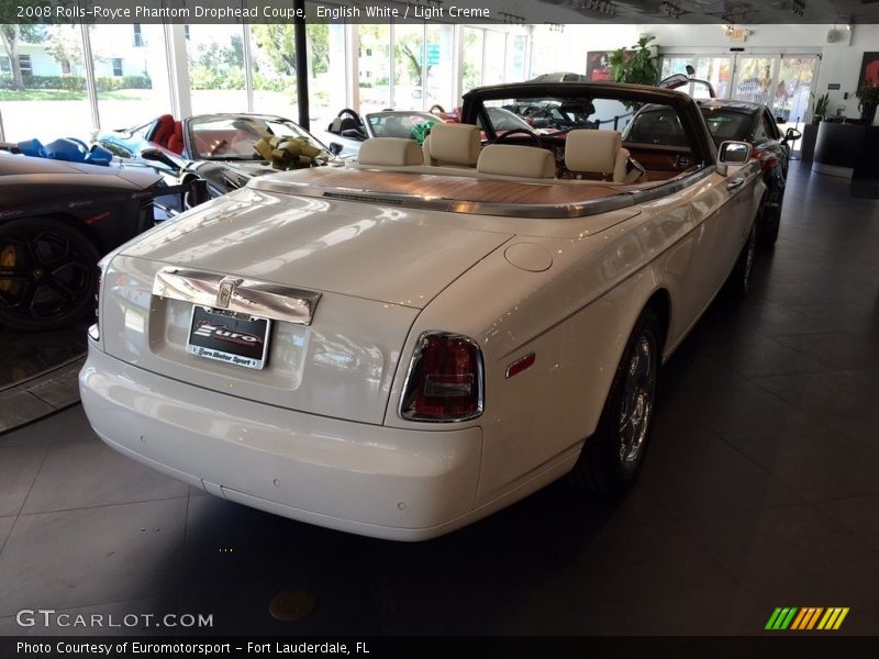 English White / Light Creme 2008 Rolls-Royce Phantom Drophead Coupe