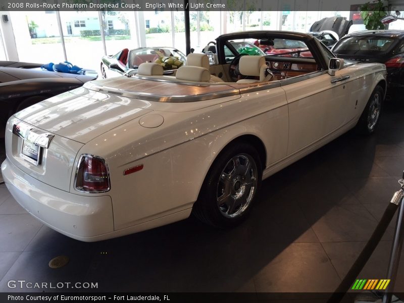 English White / Light Creme 2008 Rolls-Royce Phantom Drophead Coupe