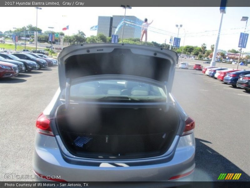 Gray / Gray 2017 Hyundai Elantra Limited