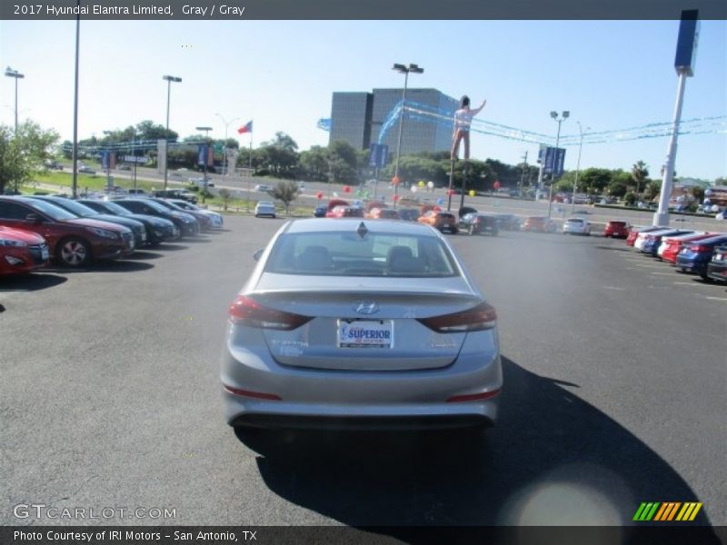 Gray / Gray 2017 Hyundai Elantra Limited