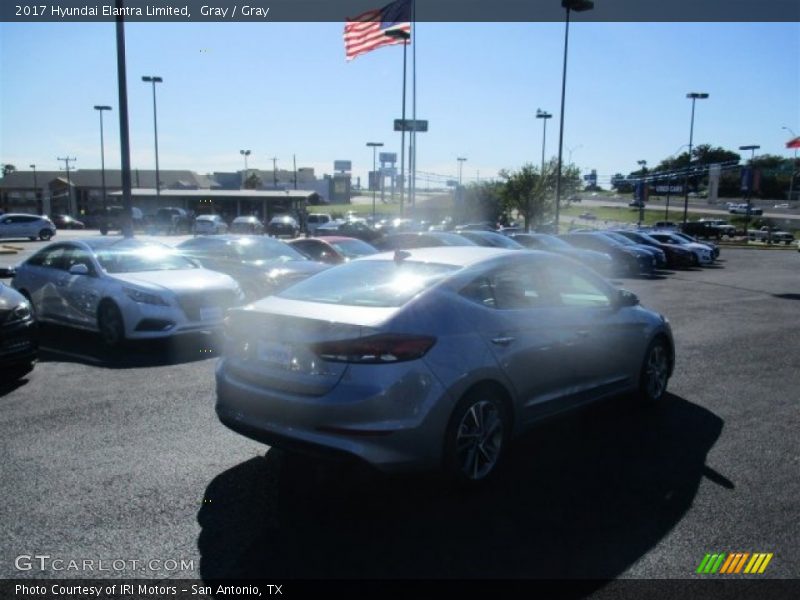 Gray / Gray 2017 Hyundai Elantra Limited
