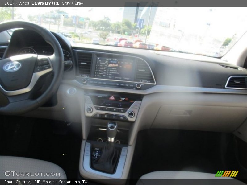 Gray / Gray 2017 Hyundai Elantra Limited