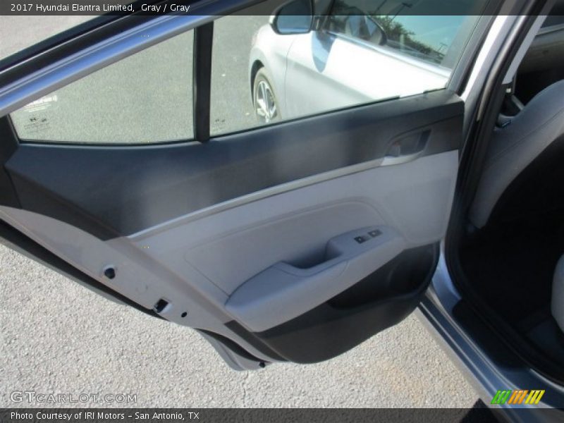 Gray / Gray 2017 Hyundai Elantra Limited