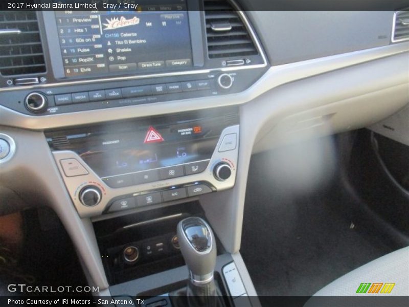 Gray / Gray 2017 Hyundai Elantra Limited