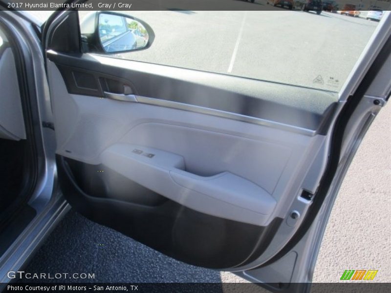 Gray / Gray 2017 Hyundai Elantra Limited