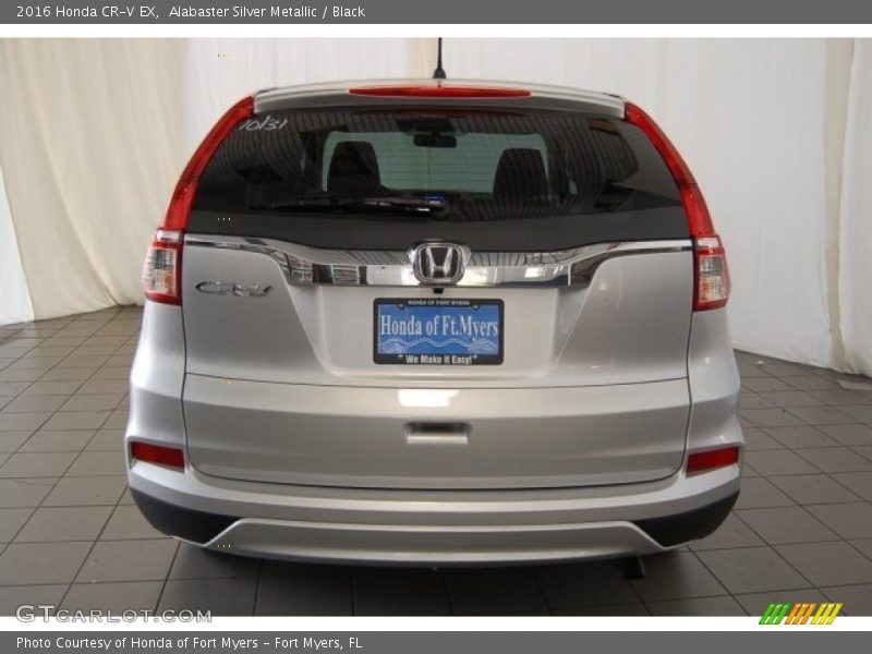 Alabaster Silver Metallic / Black 2016 Honda CR-V EX