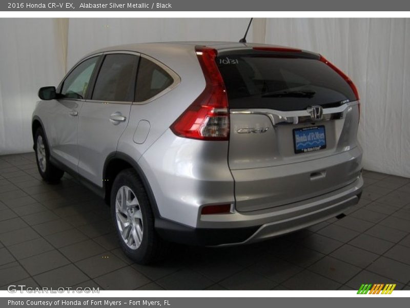 Alabaster Silver Metallic / Black 2016 Honda CR-V EX