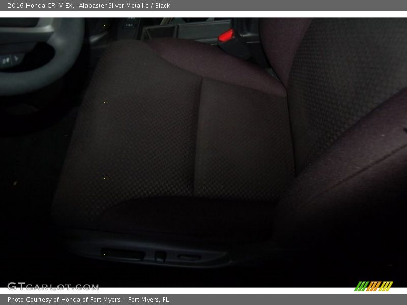 Alabaster Silver Metallic / Black 2016 Honda CR-V EX