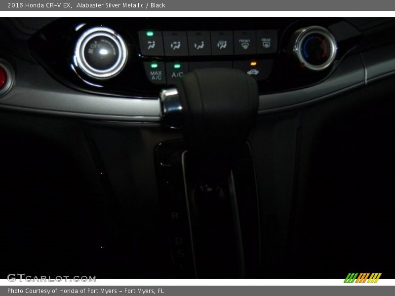 Alabaster Silver Metallic / Black 2016 Honda CR-V EX