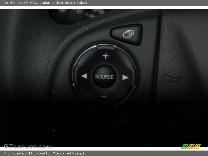 Alabaster Silver Metallic / Black 2016 Honda CR-V EX