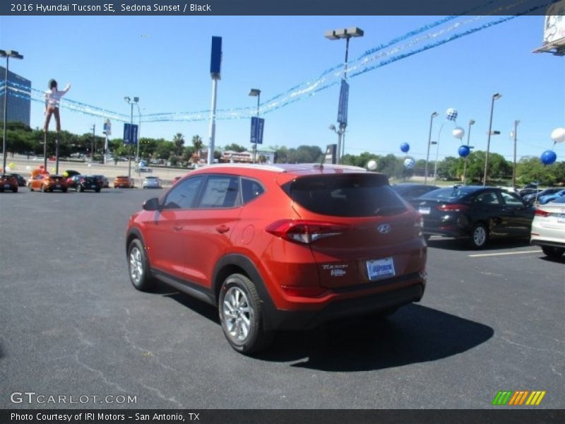 Sedona Sunset / Black 2016 Hyundai Tucson SE