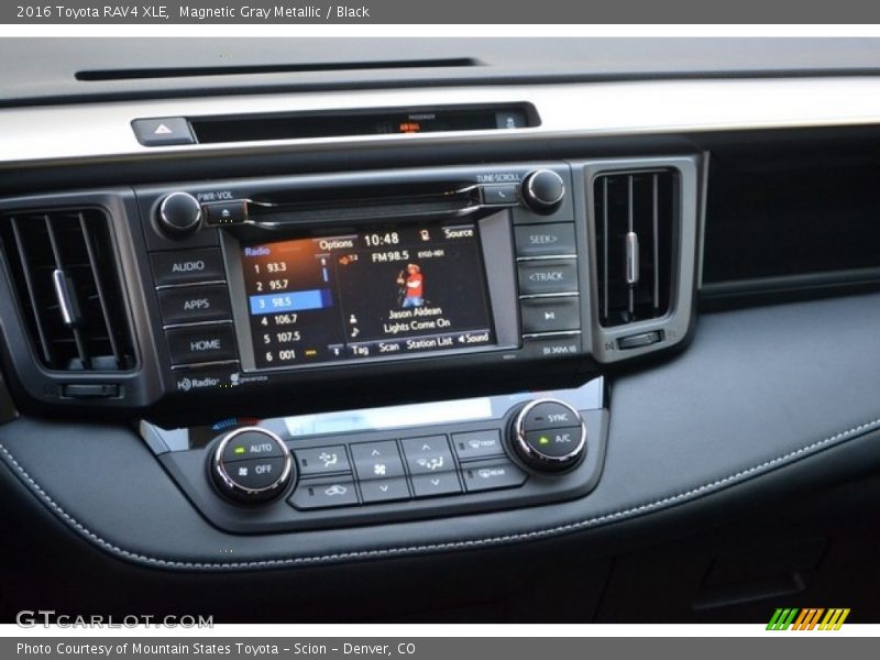 Magnetic Gray Metallic / Black 2016 Toyota RAV4 XLE