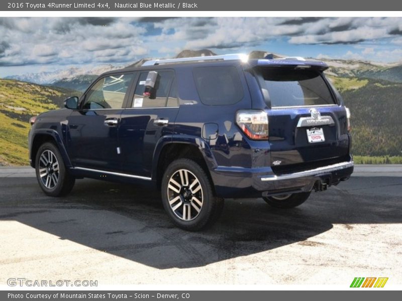 Nautical Blue Metallic / Black 2016 Toyota 4Runner Limited 4x4