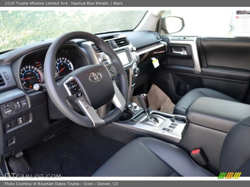 Nautical Blue Metallic / Black 2016 Toyota 4Runner Limited 4x4