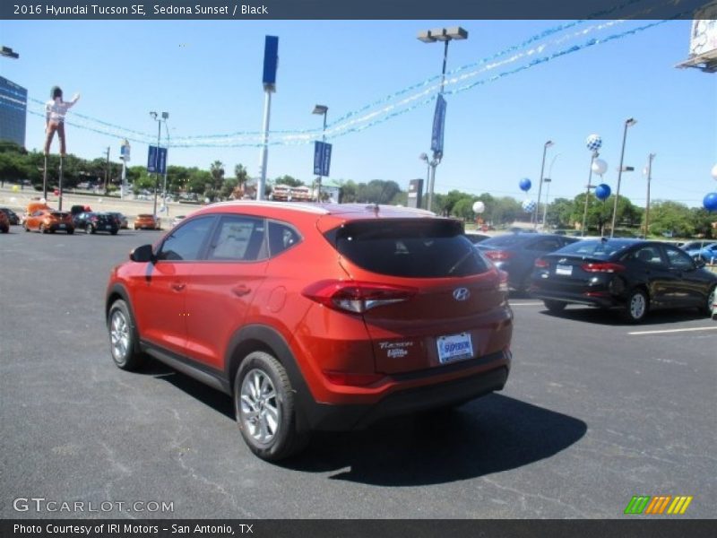 Sedona Sunset / Black 2016 Hyundai Tucson SE