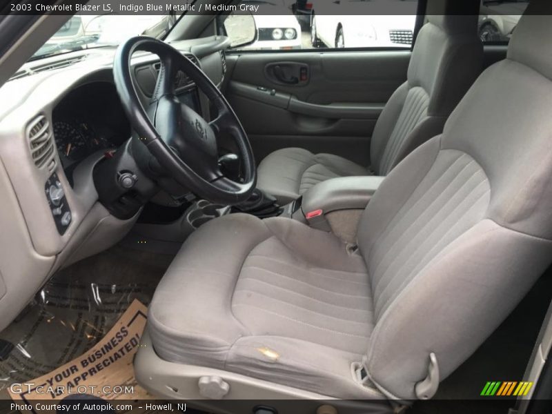  2003 Blazer LS Medium Gray Interior