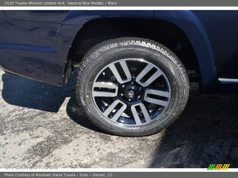 Nautical Blue Metallic / Black 2016 Toyota 4Runner Limited 4x4