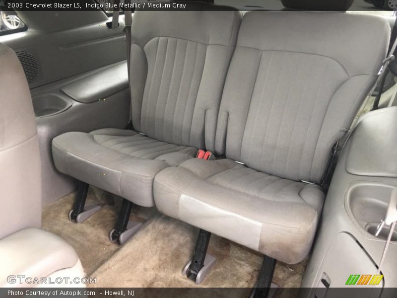 Rear Seat of 2003 Blazer LS