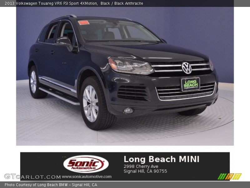 Black / Black Anthracite 2013 Volkswagen Touareg VR6 FSI Sport 4XMotion