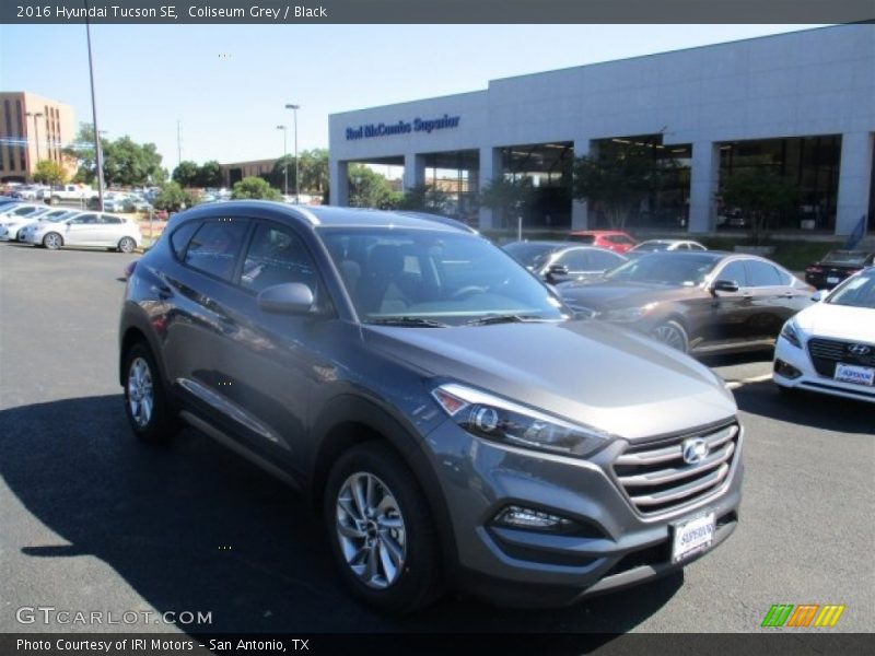 Coliseum Grey / Black 2016 Hyundai Tucson SE
