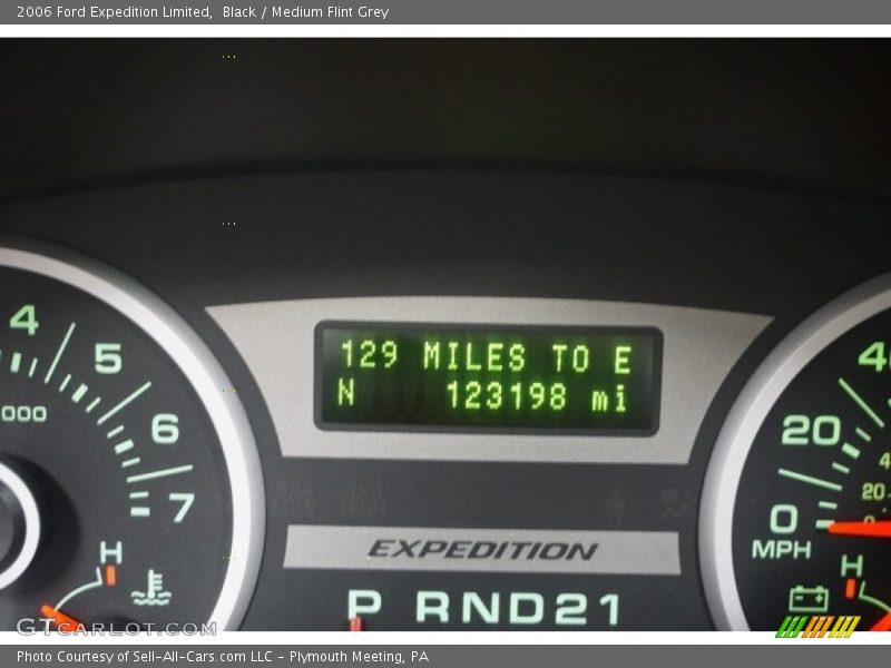 Black / Medium Flint Grey 2006 Ford Expedition Limited