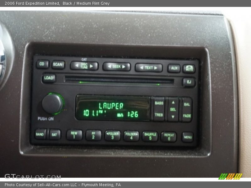 Black / Medium Flint Grey 2006 Ford Expedition Limited