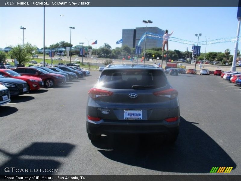 Coliseum Grey / Black 2016 Hyundai Tucson SE