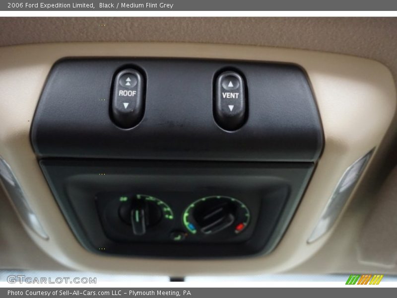 Black / Medium Flint Grey 2006 Ford Expedition Limited