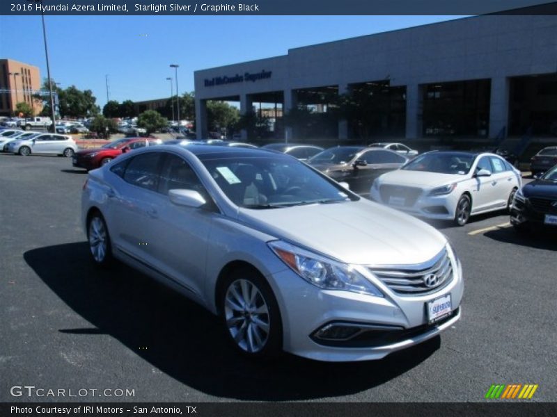 Starlight Silver / Graphite Black 2016 Hyundai Azera Limited