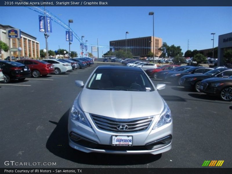 Starlight Silver / Graphite Black 2016 Hyundai Azera Limited