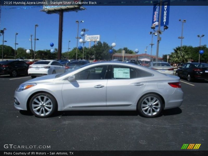 Starlight Silver / Graphite Black 2016 Hyundai Azera Limited