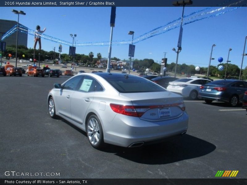 Starlight Silver / Graphite Black 2016 Hyundai Azera Limited