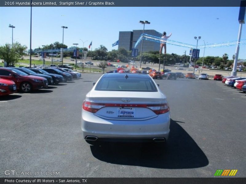 Starlight Silver / Graphite Black 2016 Hyundai Azera Limited