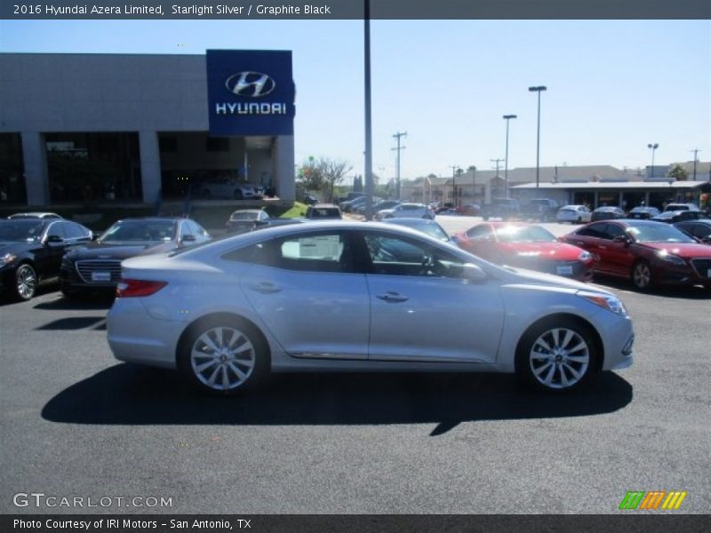 Starlight Silver / Graphite Black 2016 Hyundai Azera Limited