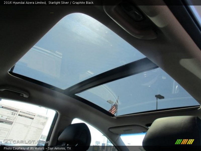 Starlight Silver / Graphite Black 2016 Hyundai Azera Limited