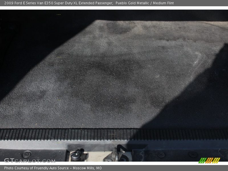 Pueblo Gold Metallic / Medium Flint 2009 Ford E Series Van E350 Super Duty XL Extended Passenger