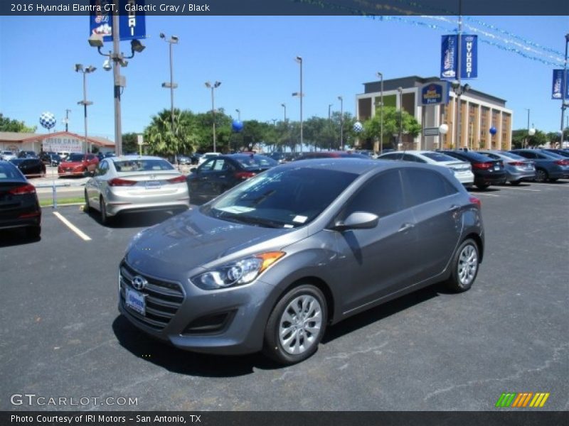 Galactic Gray / Black 2016 Hyundai Elantra GT