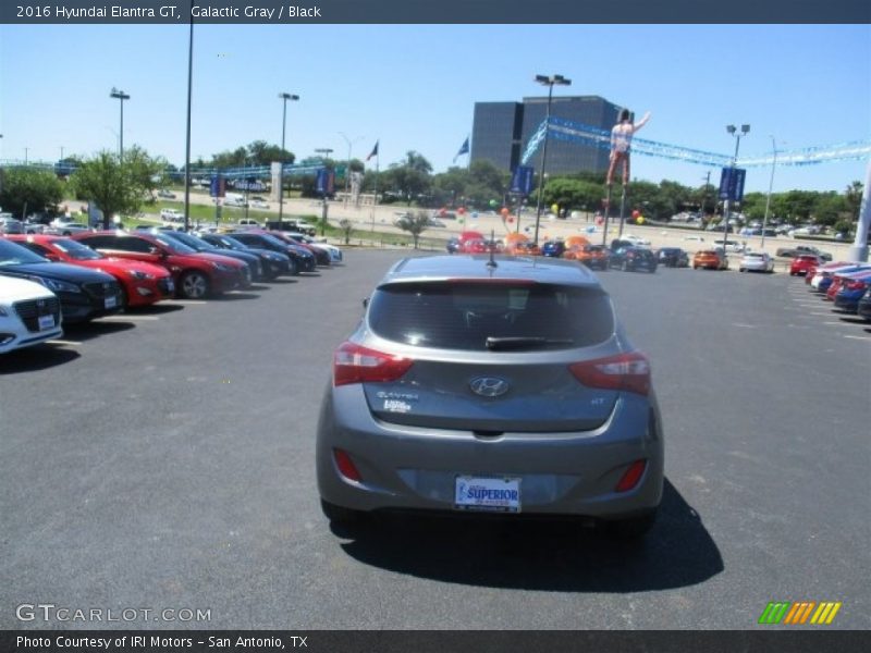 Galactic Gray / Black 2016 Hyundai Elantra GT