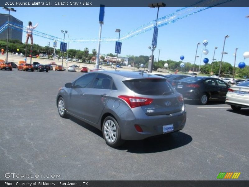 Galactic Gray / Black 2016 Hyundai Elantra GT