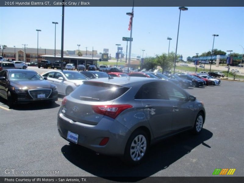 Galactic Gray / Black 2016 Hyundai Elantra GT