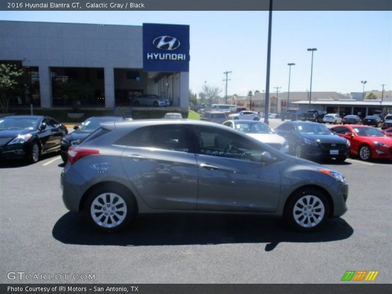 Galactic Gray / Black 2016 Hyundai Elantra GT