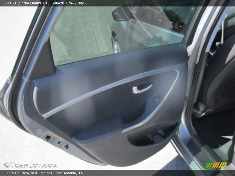 Galactic Gray / Black 2016 Hyundai Elantra GT