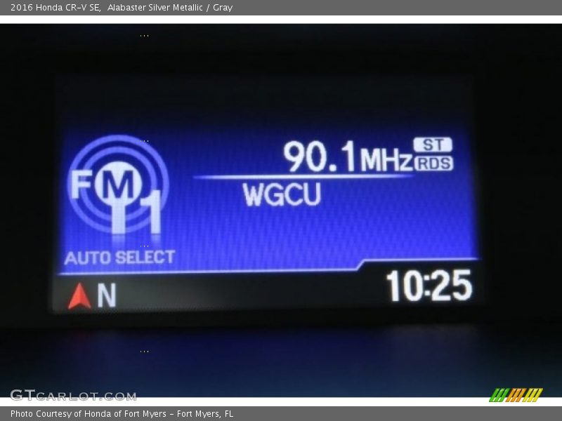 Alabaster Silver Metallic / Gray 2016 Honda CR-V SE